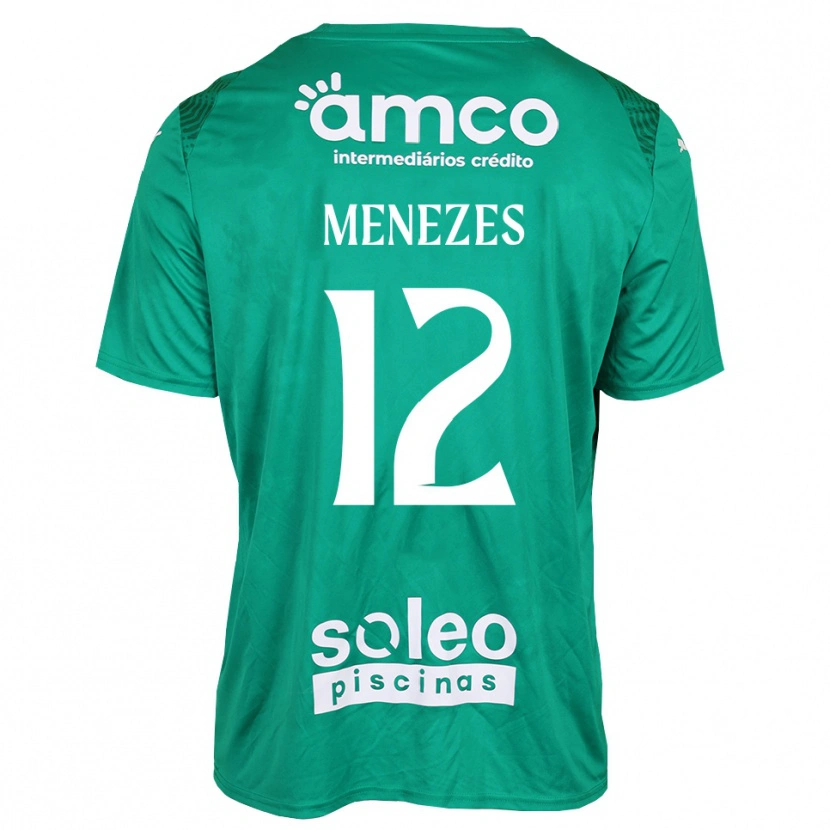 Danxen Herren Gabriel Menezes #12 Trikot Grün Weiß Torwarttrikot 2025/26 Schweiz