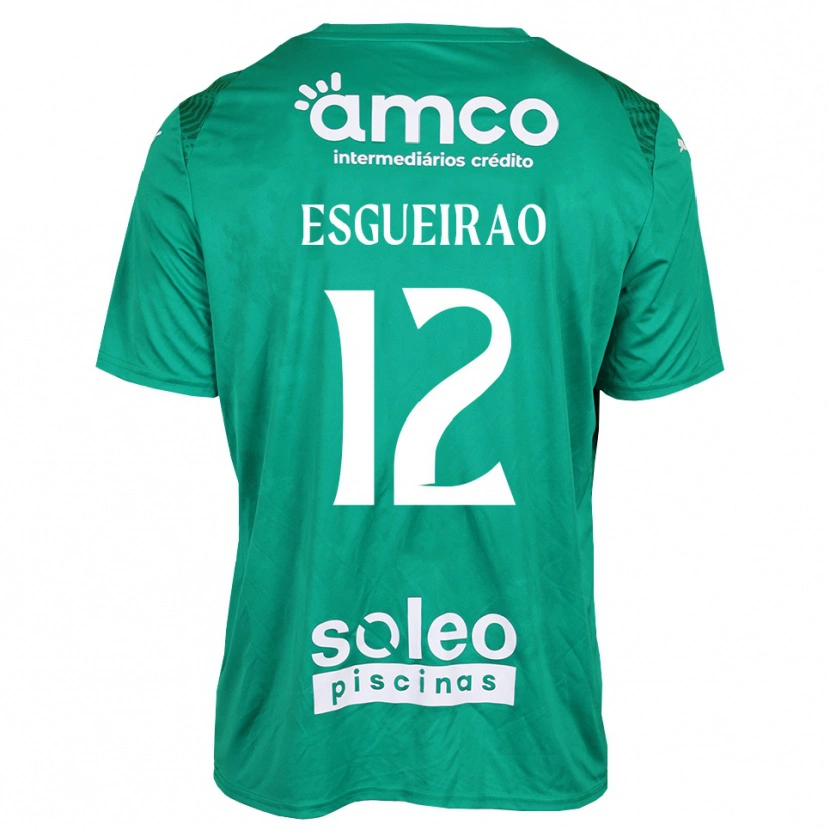 Danxen Herren Íris Esgueirão #12 Trikot Grün Weiß Torwarttrikot 2025/26 Schweiz