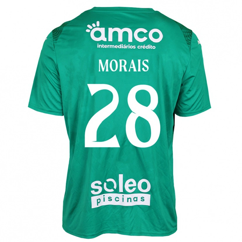 Danxen Herren Patrícia Morais #28 Trikot Grün Weiß Torwarttrikot 2025/26 Schweiz