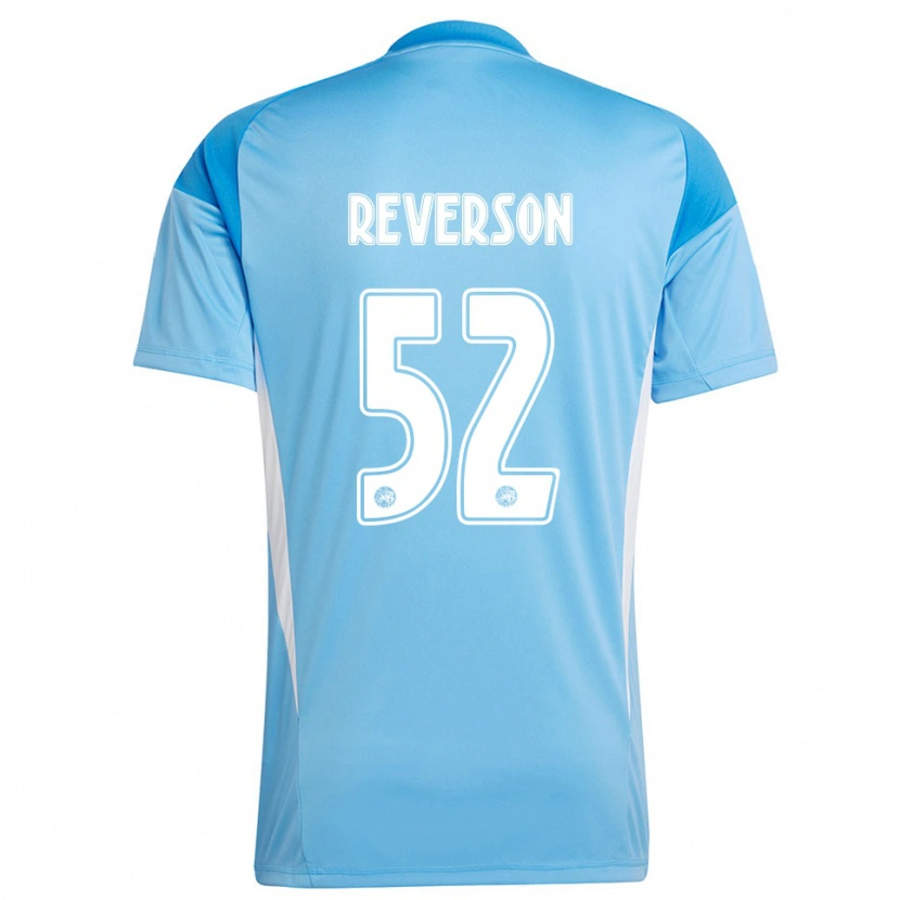 Danxen Herren Paul Reverson #52 Trikot Hellblau Weiß Torwarttrikot 2025/26 Schweiz