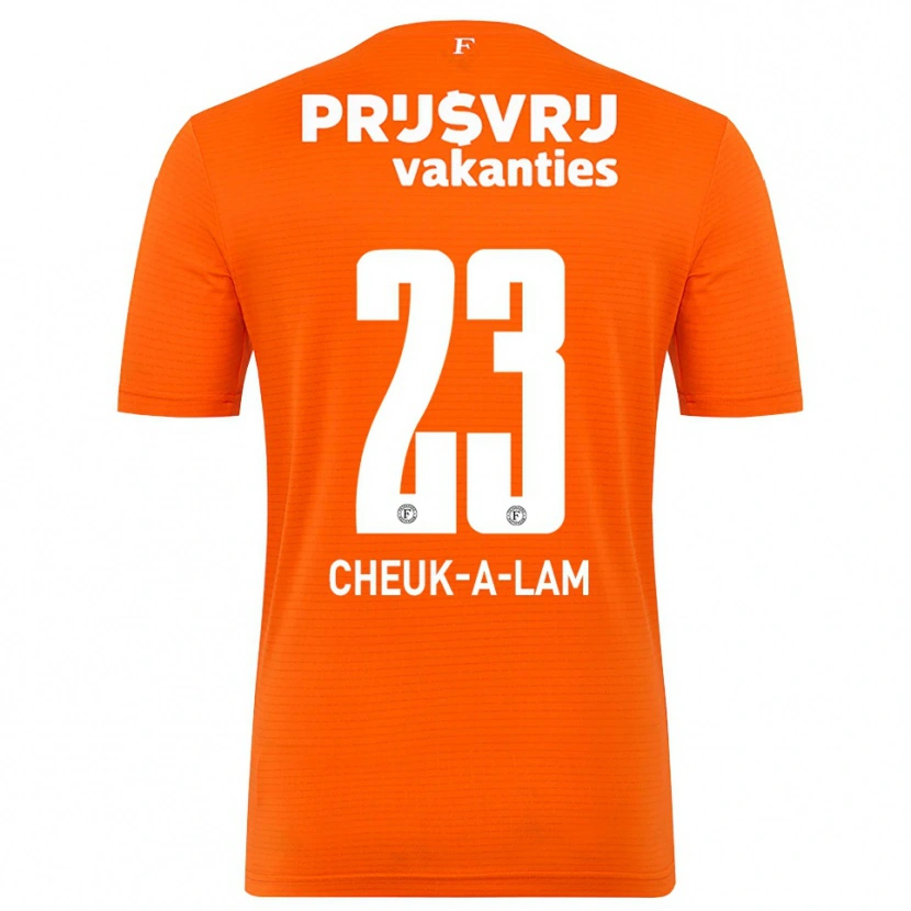 Danxen Herren Lee-Quincy Cheuk-A-Lam #23 Trikot Orange Schwarz Torwarttrikot 2025/26 Schweiz