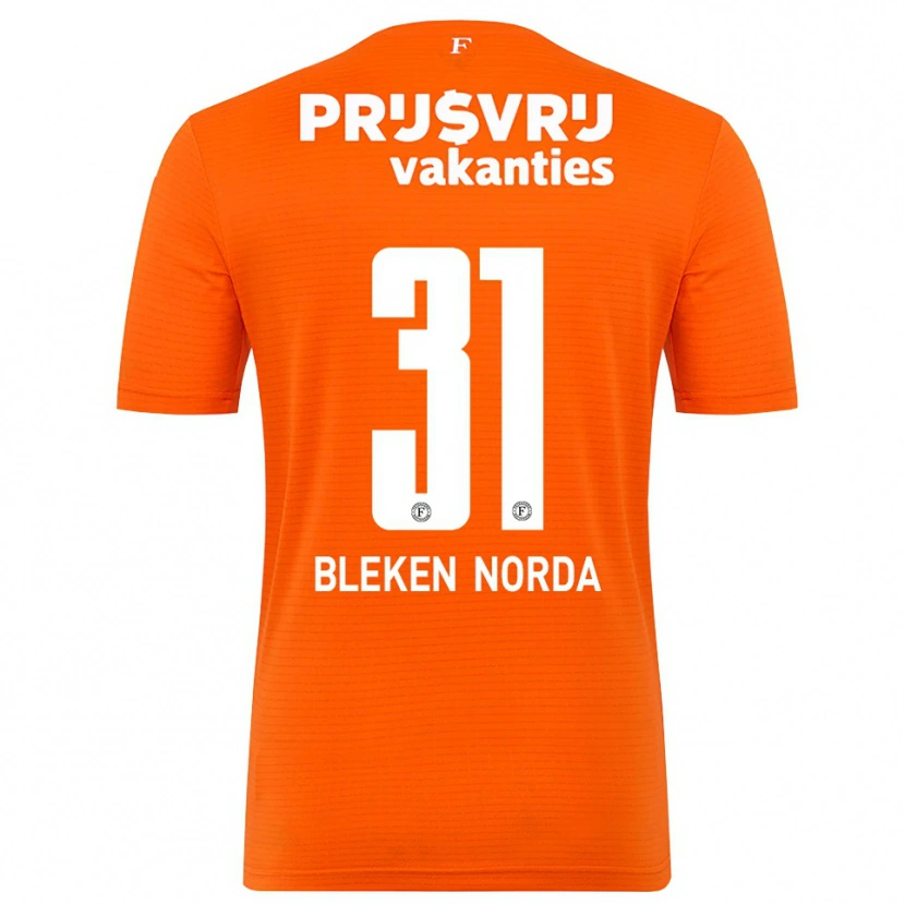 Danxen Herren Haakon Bleken Norda #31 Trikot Orange Schwarz Torwarttrikot 2025/26 Schweiz