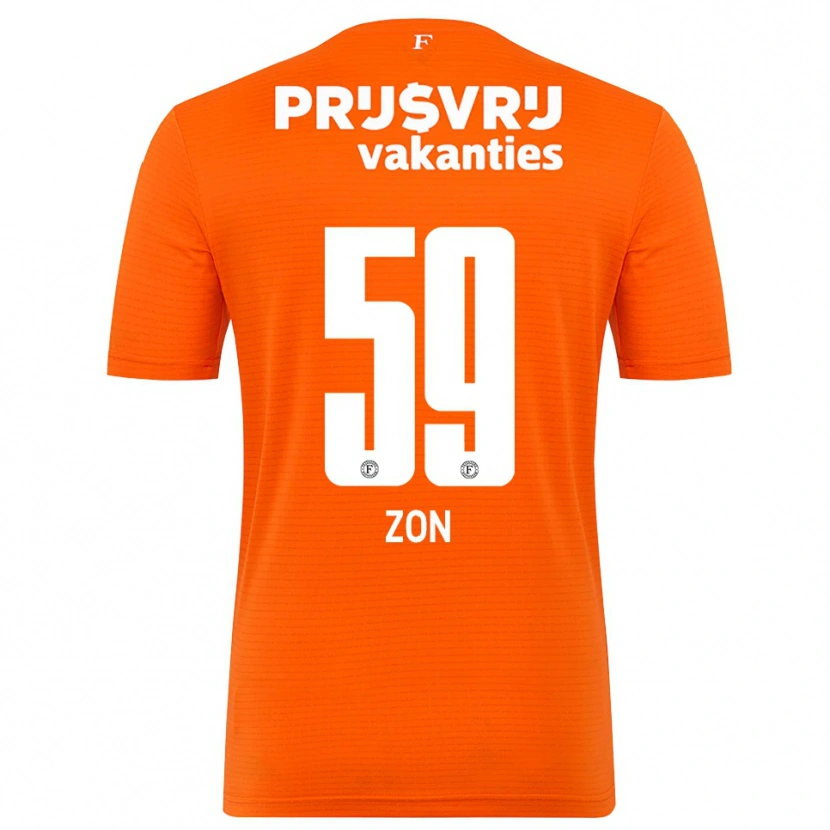 Danxen Herren Oier Zon #59 Trikot Orange Schwarz Torwarttrikot 2025/26 Schweiz