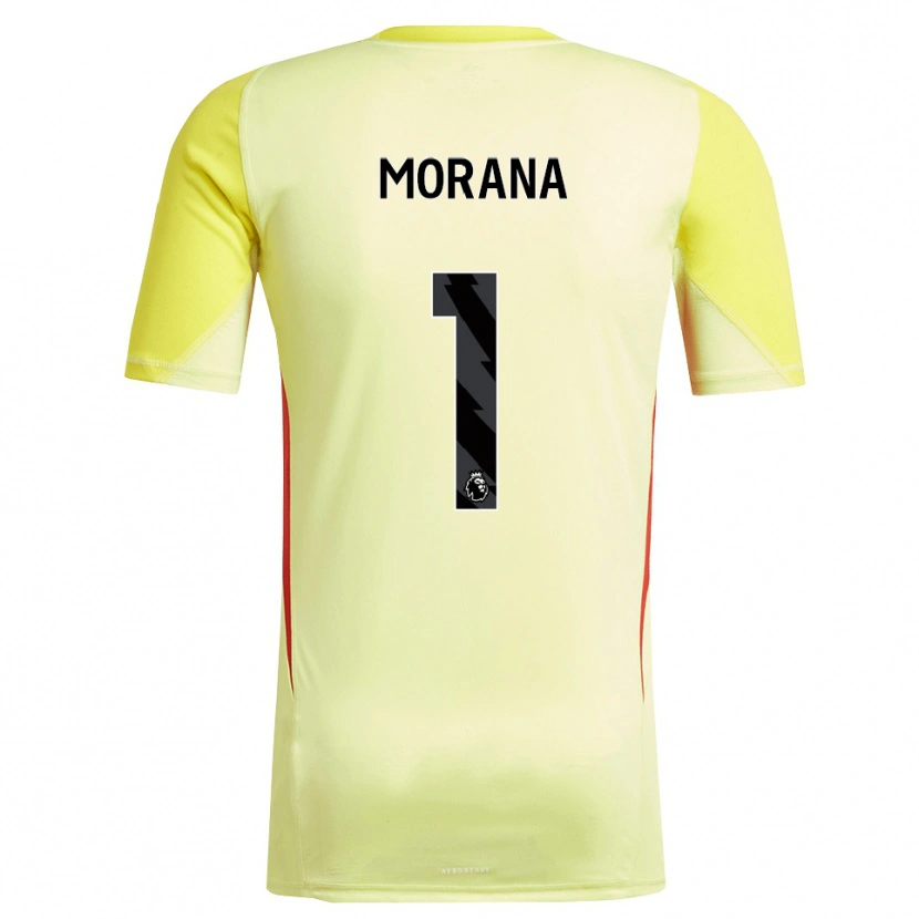 Danxen Herren Nathan Morana #1 Trikot Gelb Rot Torwarttrikot 2025/26 Schweiz