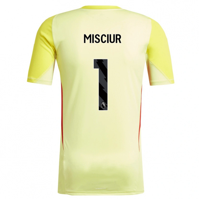 Danxen Herren Kornel Misciur #1 Trikot Gelb Rot Torwarttrikot 2025/26 Schweiz