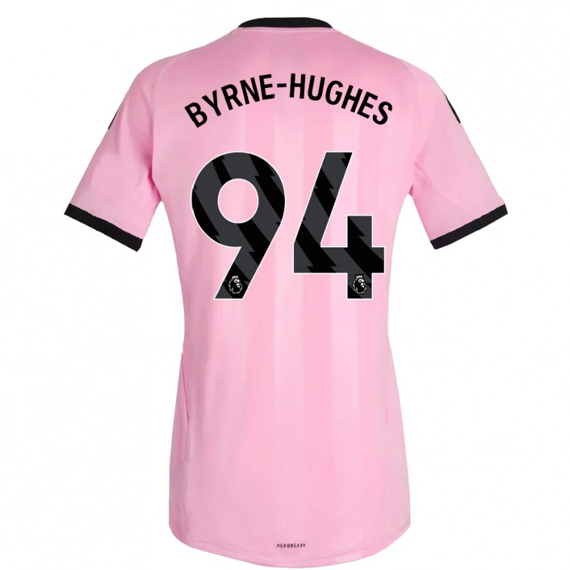 Danxen Herren Cameron Byrne-Hughes #94 Trikot Rosa Schwarz Torwarttrikot 2025/26 Schweiz