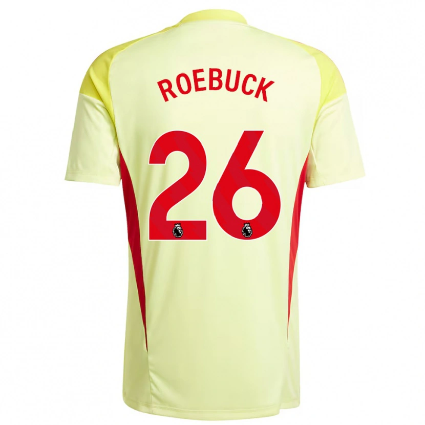 Danxen Herren Ellie Roebuck #26 Trikot Hellgelb Torwarttrikot 2025/26 Schweiz