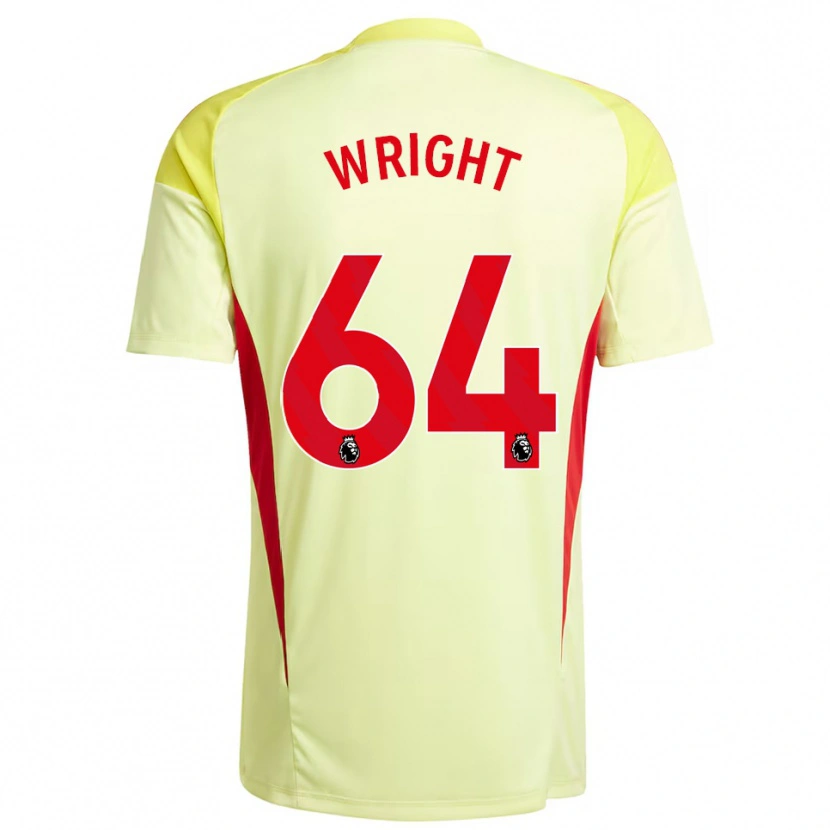 Danxen Herren James Wright #64 Trikot Hellgelb Torwarttrikot 2025/26 Schweiz