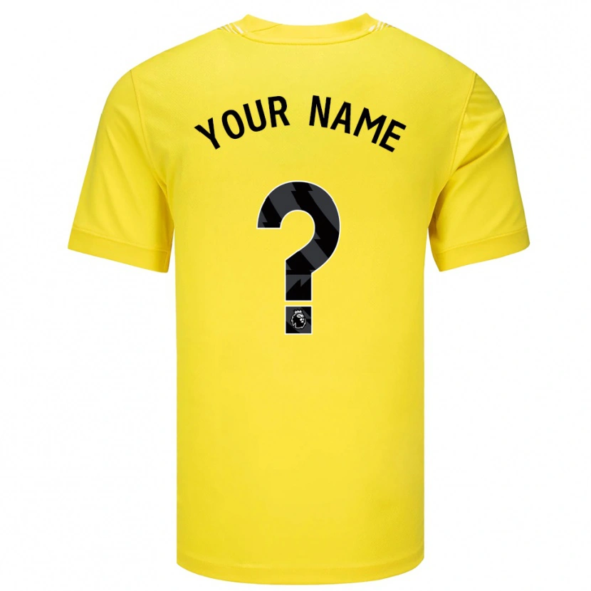 Danxen Herren Brighton & Hove Albion FC Trikot Gelb Schwarz Torwarttrikot 2025/26 Schweiz