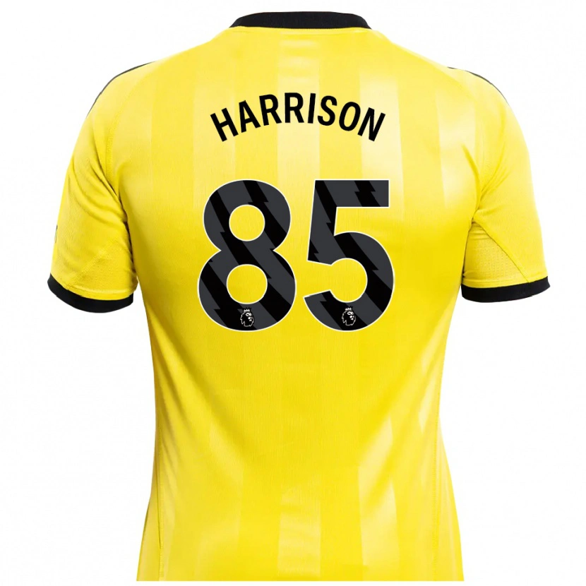 Danxen Herren Adam Harrison #85 Trikot Gelb Schwarz Torwarttrikot 2025/26 Schweiz