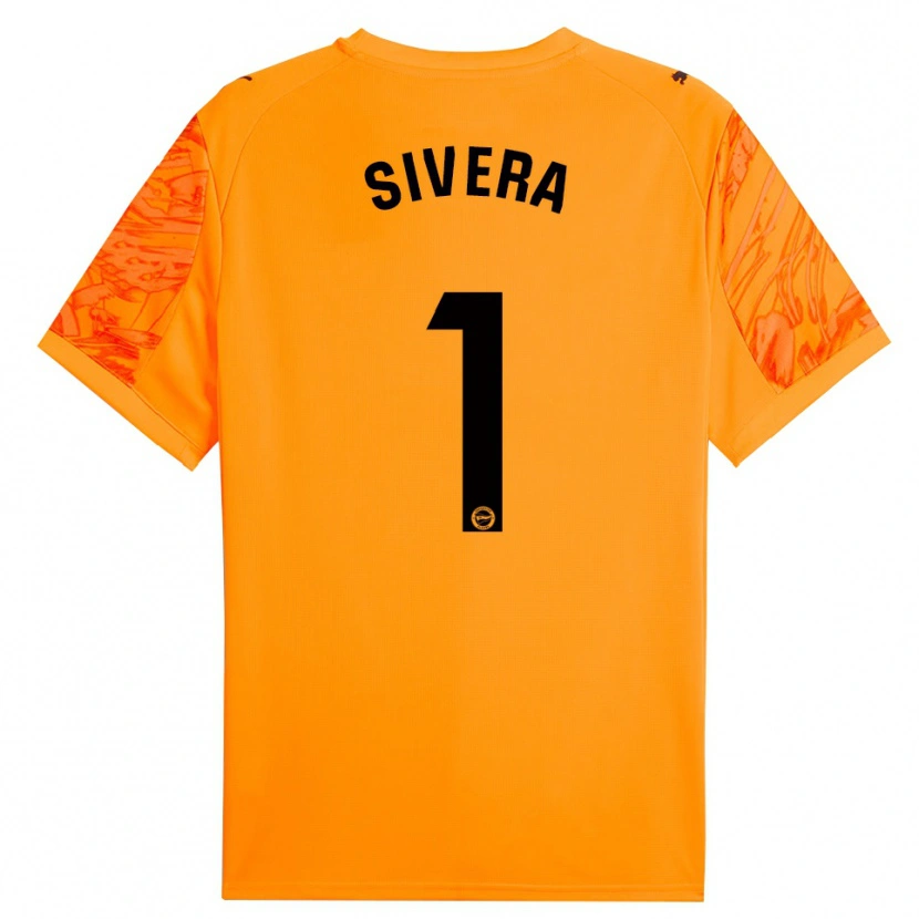 Danxen Herren Antonio Sivera #1 Trikot Orange Schwarz Torwarttrikot 2025/26 Schweiz