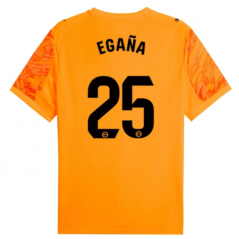 Danxen Herren Eider Egaña #25 Trikot Orange Schwarz Torwarttrikot 2025/26 Schweiz
