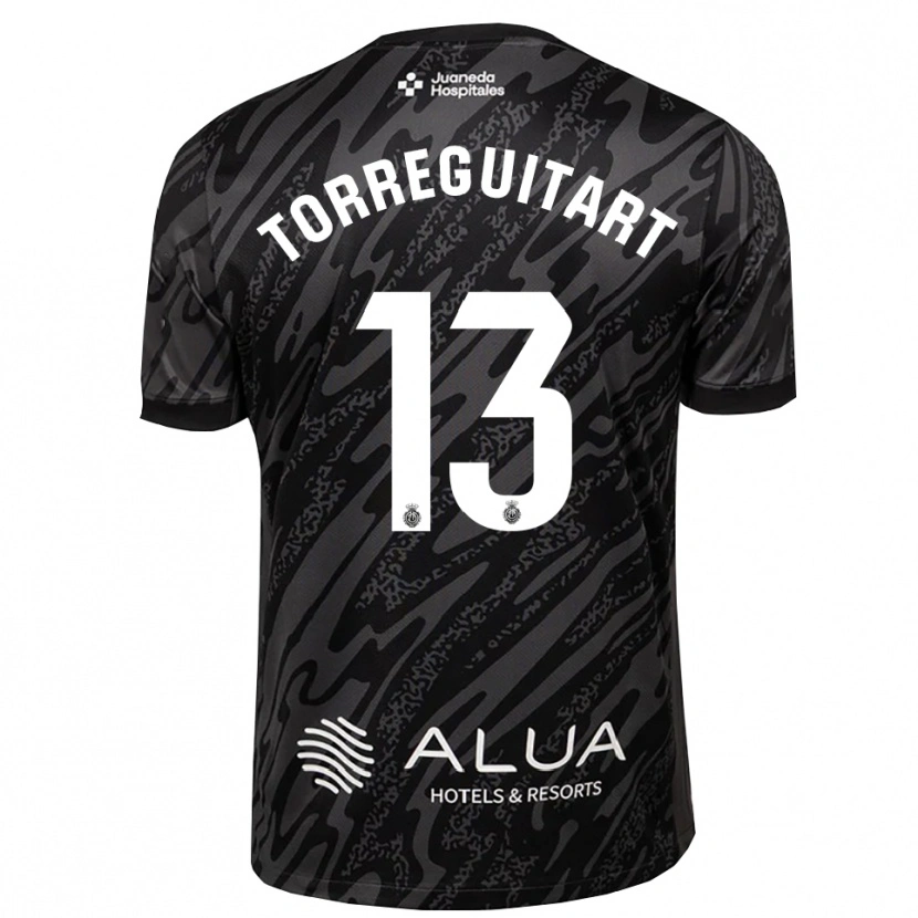 Danxen Herren Nil Torreguitart #13 Trikot Dunkelgrau Schwarz Torwarttrikot 2025/26 Schweiz