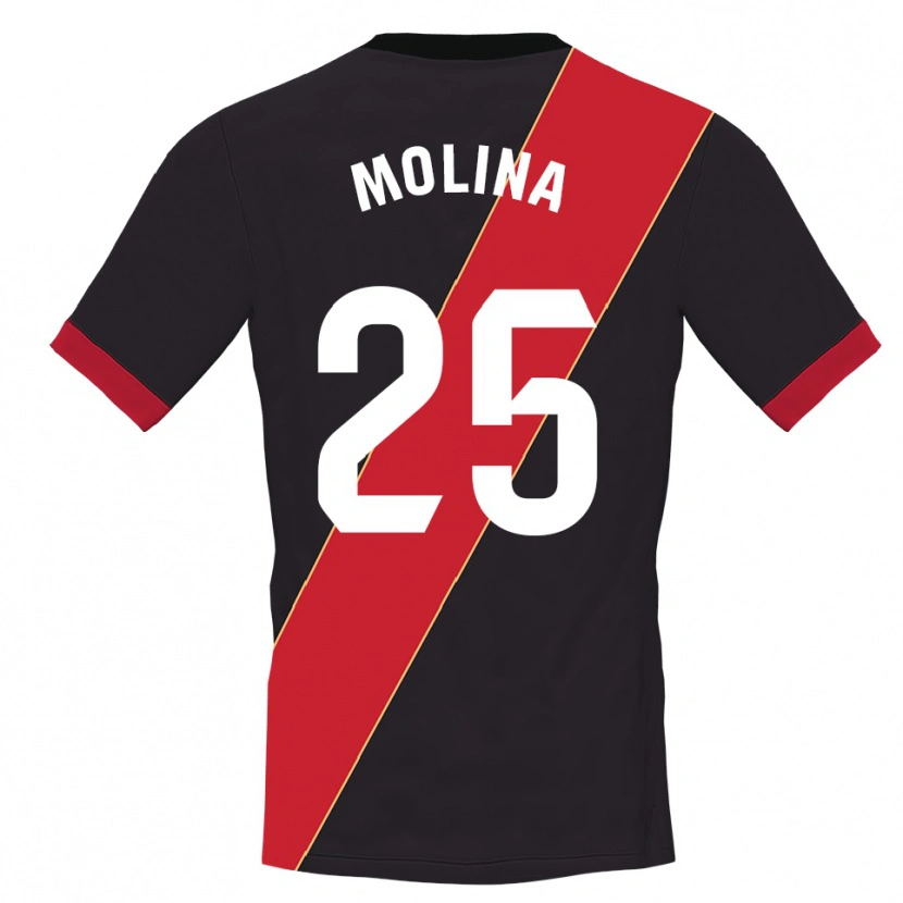 Danxen Herren Adrián Molina #25 Trikot Schwarz Rot Torwarttrikot 2025/26 Schweiz