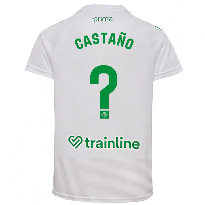 Danxen Herren Jesús Castaño #0 Trikot Weiß Grün Torwarttrikot 2025/26 Schweiz