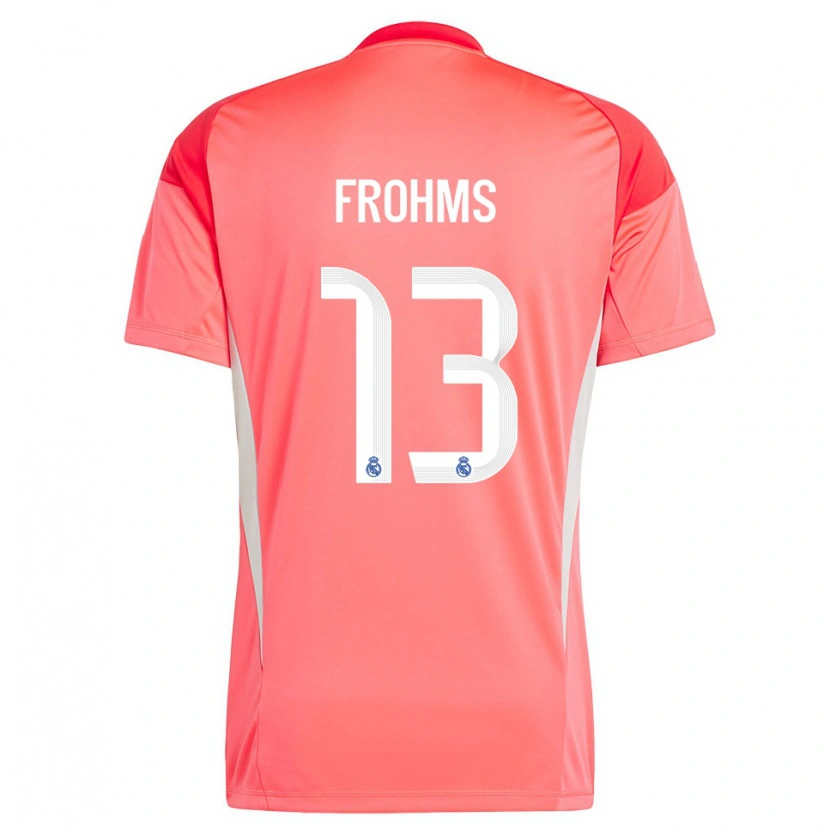 Danxen Herren Merle Frohms #13 Trikot Orange Rot Weiß Torwarttrikot 2025/26 Schweiz