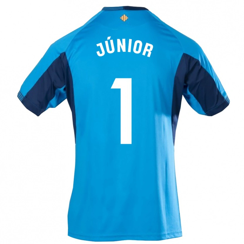 Danxen Herren Luiz Júnior #1 Trikot Blau Weiß Torwarttrikot 2025/26 Schweiz