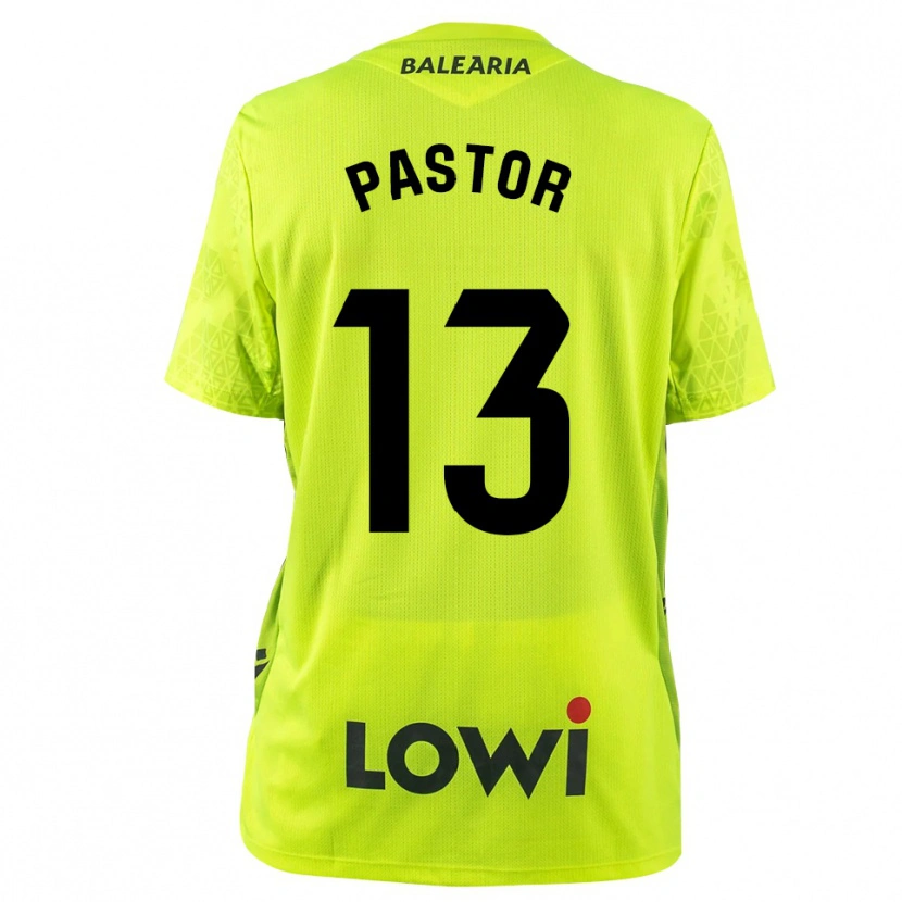Danxen Herren Alfonso Pastor #13 Trikot Leuchtgrün Schwarz Torwarttrikot 2025/26 Schweiz