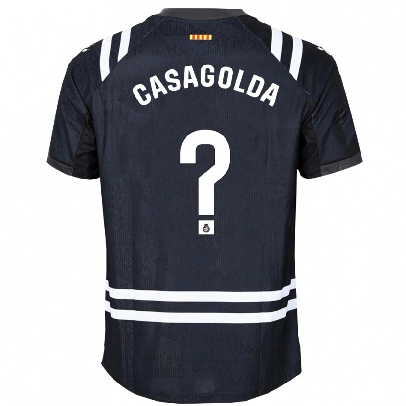 Danxen Herren Pau Casagolda #0 Trikot Schwarz Weiß Torwarttrikot 2025/26 Schweiz