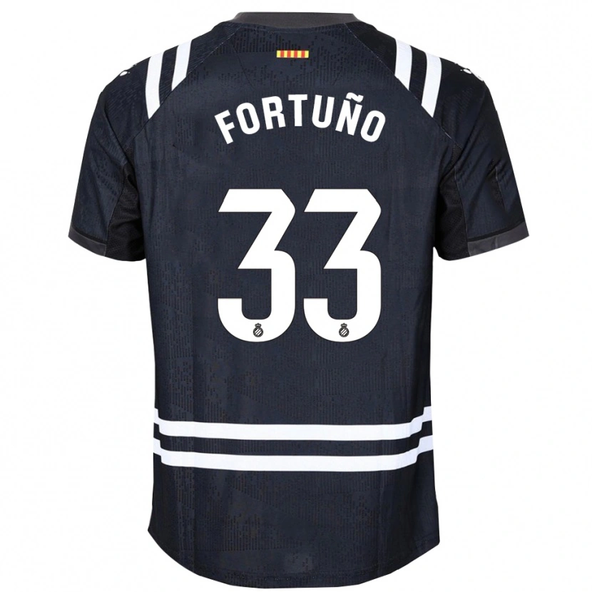 Danxen Herren Ángel Fortuño #33 Trikot Schwarz Weiß Torwarttrikot 2025/26 Schweiz