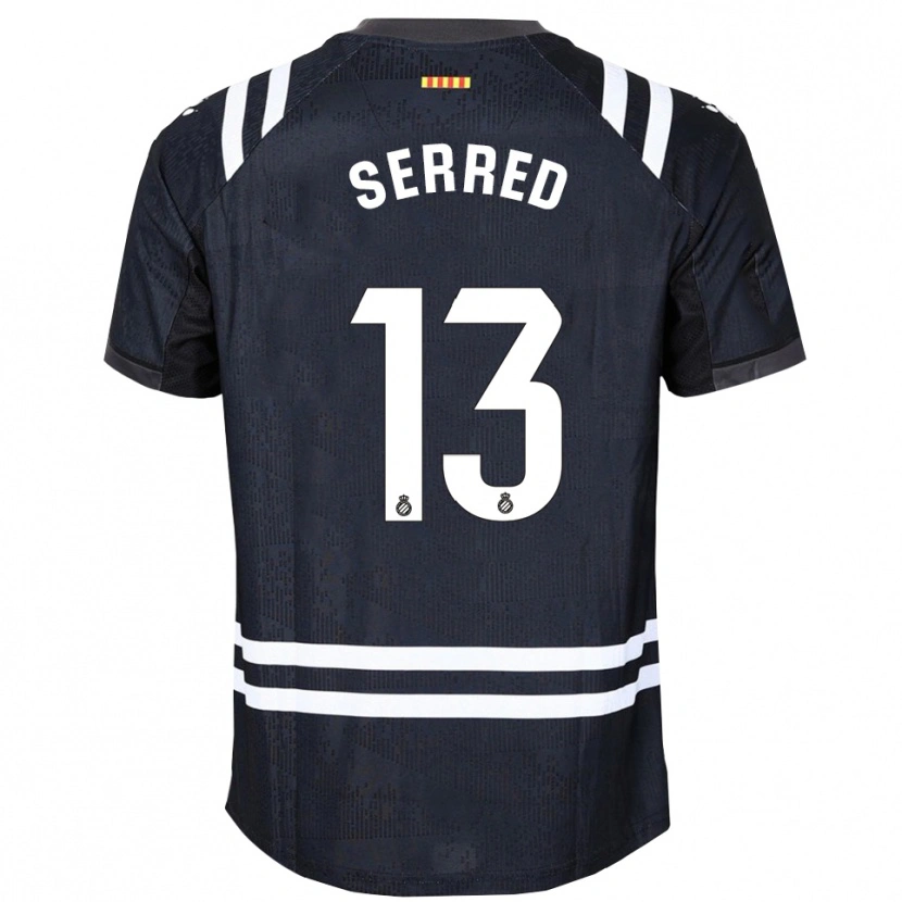 Danxen Herren Llorenç Serred #13 Trikot Schwarz Weiß Torwarttrikot 2025/26 Schweiz