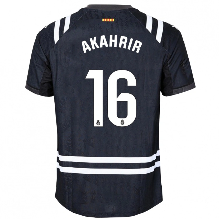 Danxen Herren Mohamed Akahrir #16 Trikot Schwarz Weiß Torwarttrikot 2025/26 Schweiz