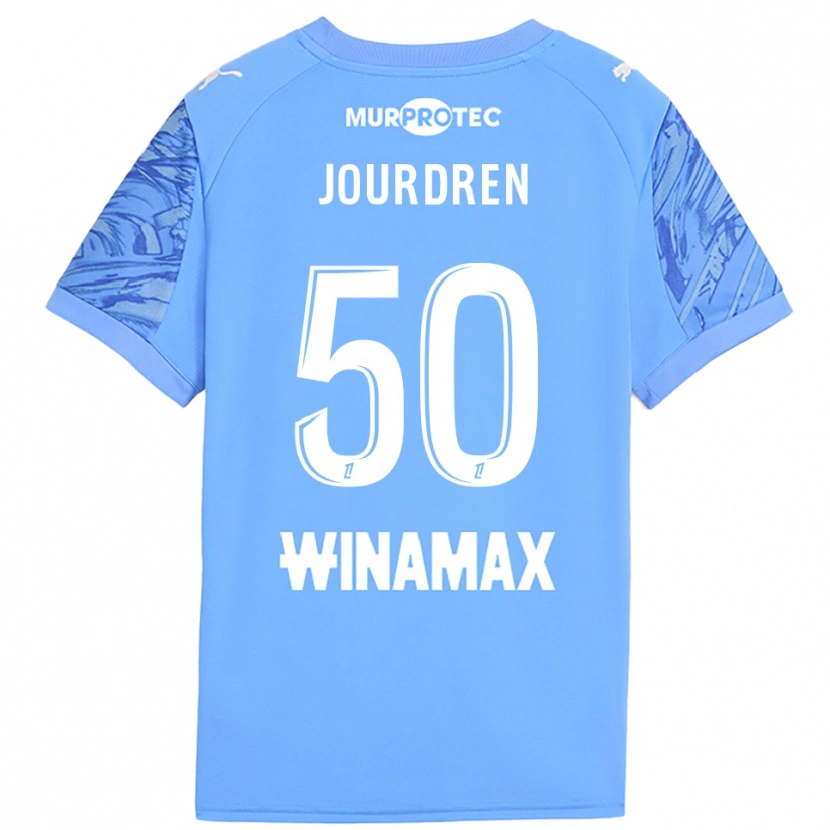 Danxen Herren Ilan Jourdren #50 Trikot Hellblau Weiß Torwarttrikot 2025/26 Schweiz