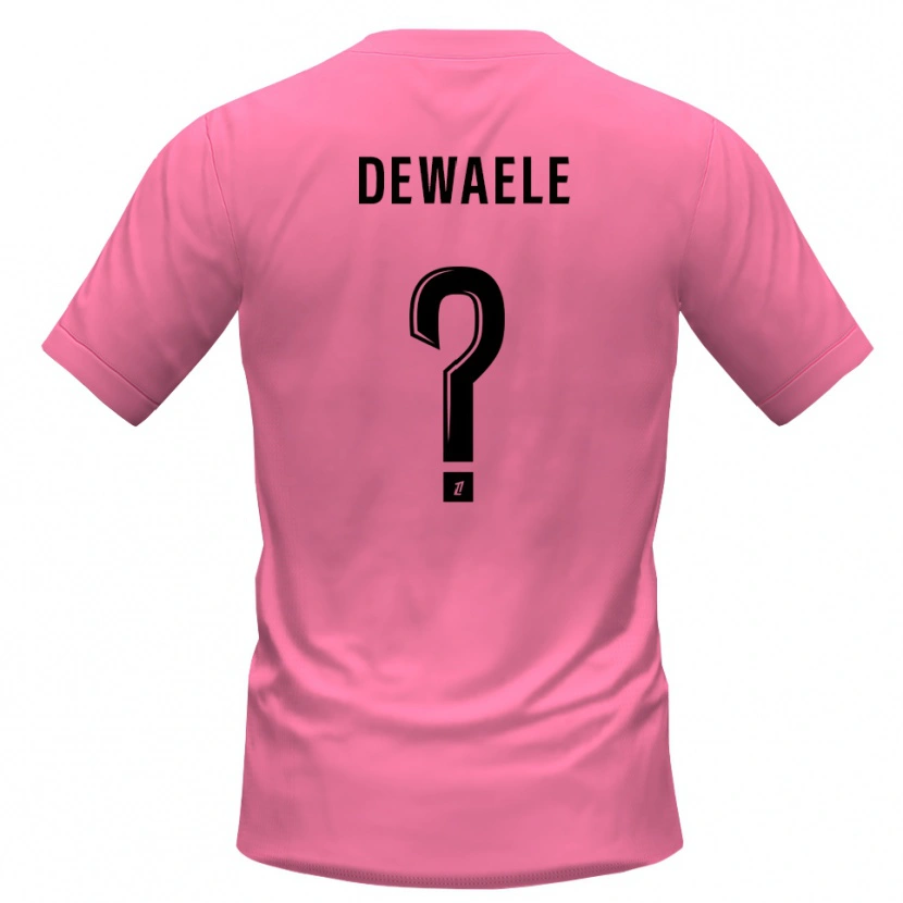 Danxen Herren Élina Dewaele #0 Trikot Pink Schwarz Torwarttrikot 2025/26 Schweiz