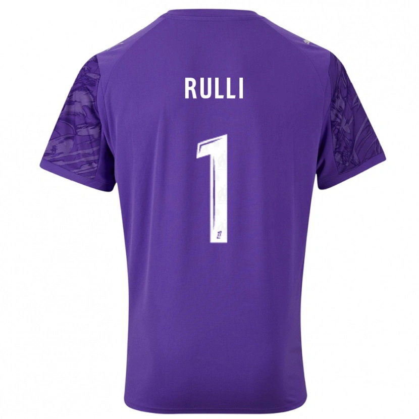 Danxen Herren Gerónimo Rulli #1 Trikot Violett Weiß Torwarttrikot 2025/26 Schweiz