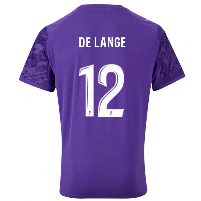 Danxen Herren Jeffrey de Lange #12 Trikot Violett Weiß Torwarttrikot 2025/26 Schweiz