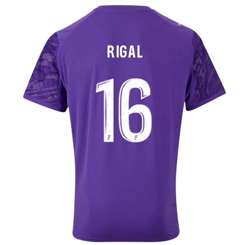 Danxen Herren Pablo Rigal #16 Trikot Violett Weiß Torwarttrikot 2025/26 Schweiz