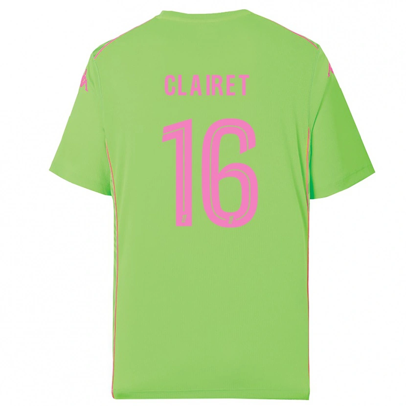 Danxen Herren Duncan Clairet #16 Trikot Blassgrün Torwarttrikot 2025/26 Schweiz