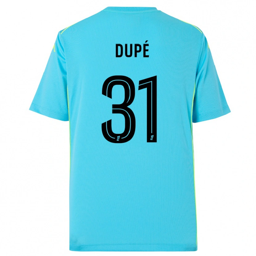Danxen Herren Maxime Dupé #31 Trikot Himmelblau Schwarz Torwarttrikot 2025/26 Schweiz