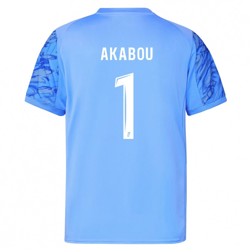 Danxen Herren Ayoub Akabou #1 Trikot Blau Weiß Torwarttrikot 2025/26 Schweiz