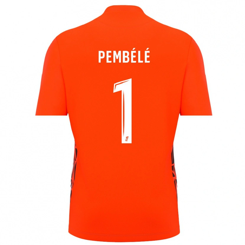Danxen Herren Willange Pembélé #1 Trikot Orange-Weiß Torwarttrikot 2025/26 Schweiz