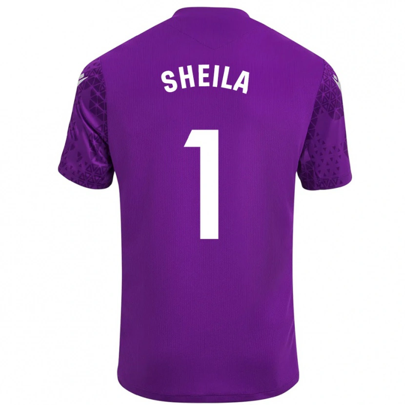 Danxen Herren Sheila Ibañez Campillo #1 Trikot Dunkelviolett Weiß Torwarttrikot 2025/26 Schweiz