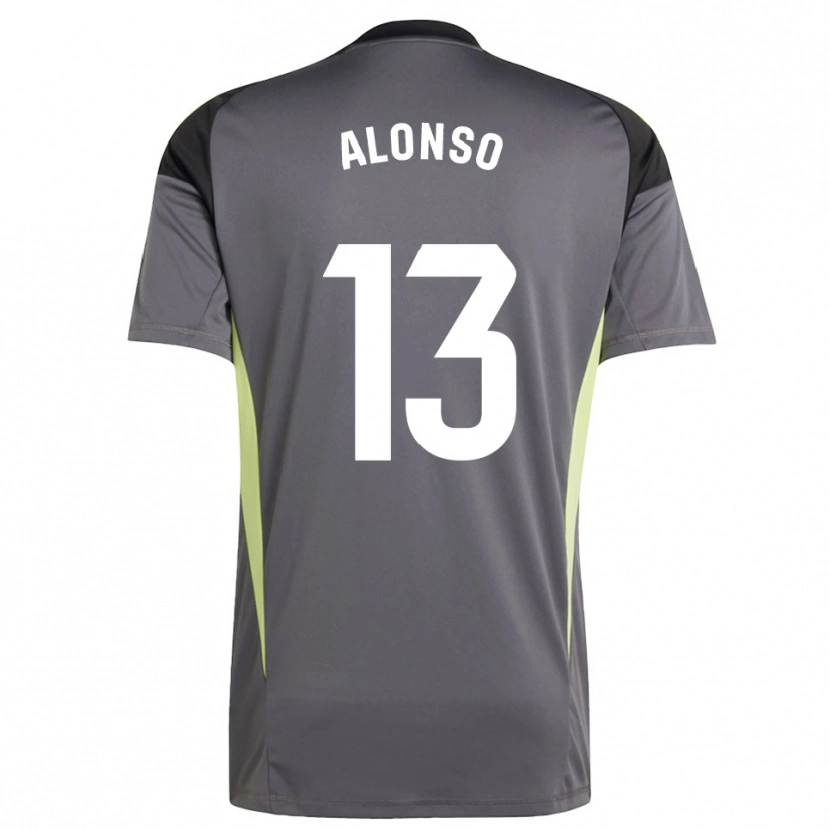 Danxen Herren Maikel Alonso #13 Trikot Dunkelgrau Schwarz Torwarttrikot 2025/26 Schweiz