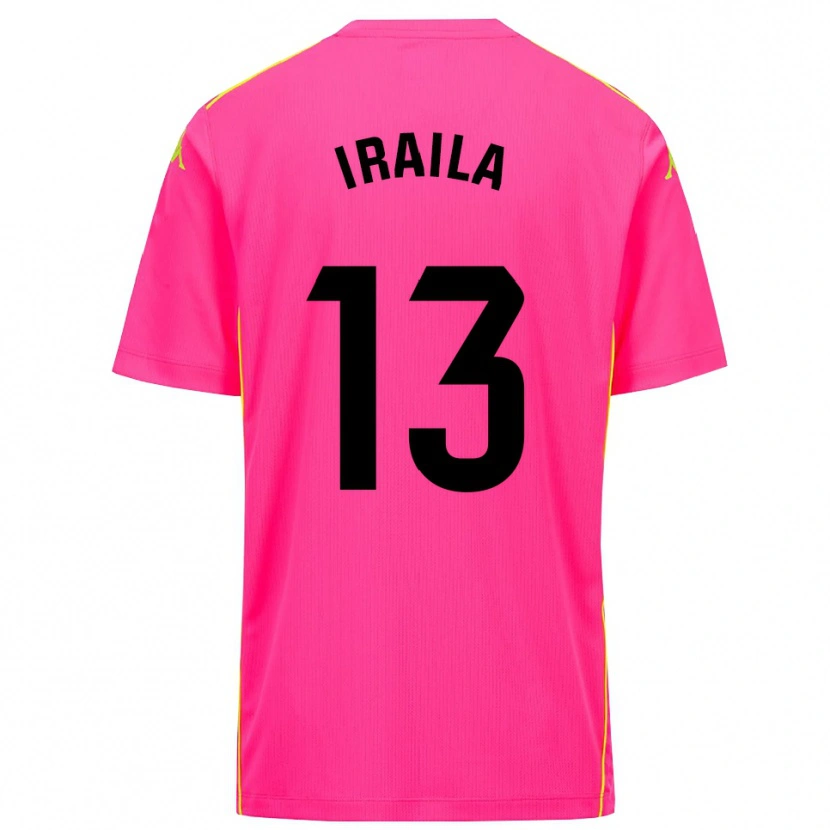 Danxen Herren Iraila Rivera Simón #13 Trikot Tiefpink Schwarz Torwarttrikot 2025/26 Schweiz