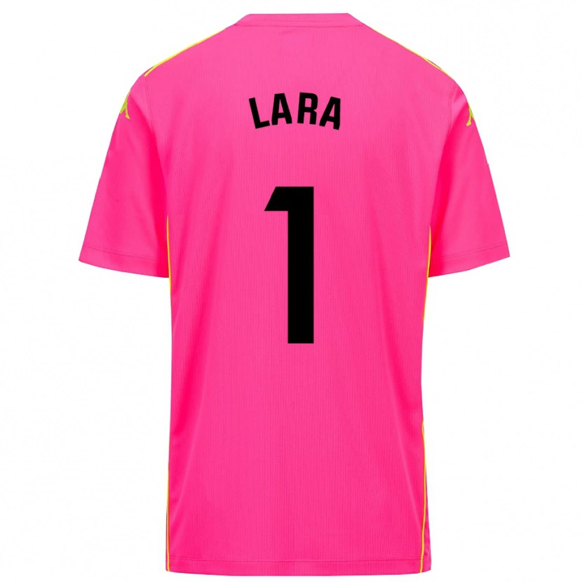 Danxen Herren Lara Lara De Las Heras Coello #1 Trikot Tiefpink Schwarz Torwarttrikot 2025/26 Schweiz