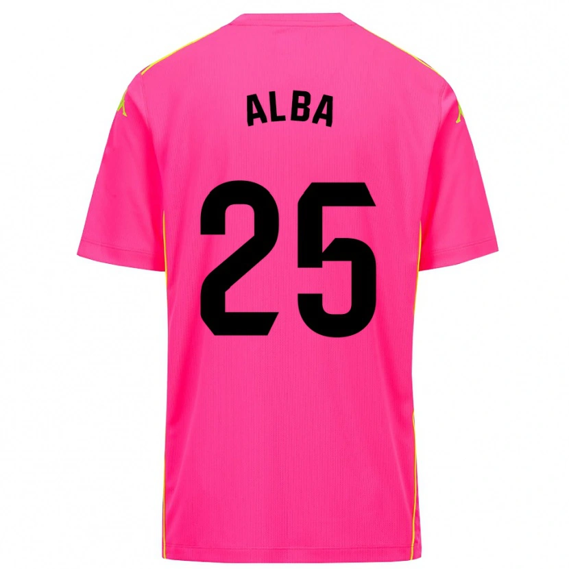 Danxen Herren Alba Acebes Rodríguez #25 Trikot Tiefpink Schwarz Torwarttrikot 2025/26 Schweiz