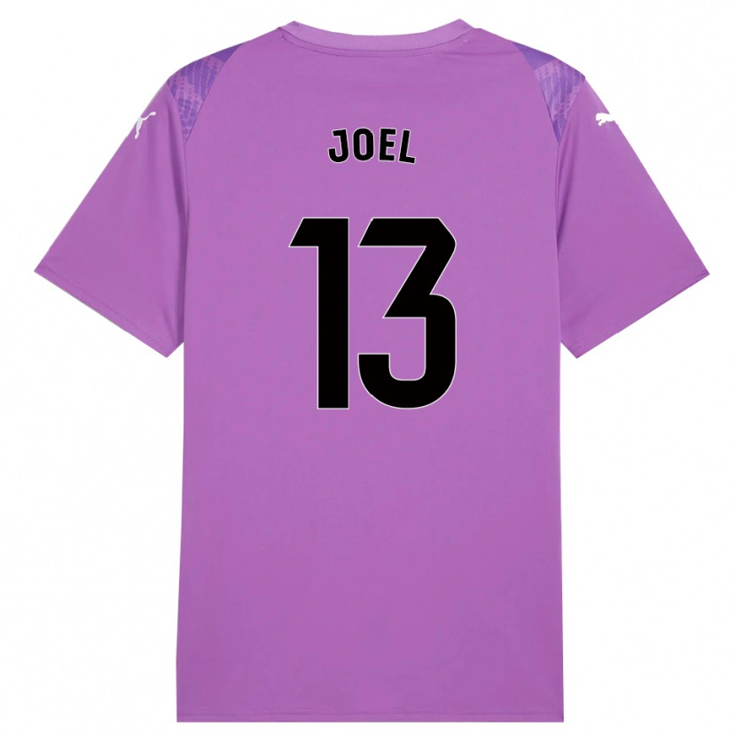 Danxen Herren Christian Joel #13 Trikot Flieder Schwarz Torwarttrikot 2025/26 Schweiz