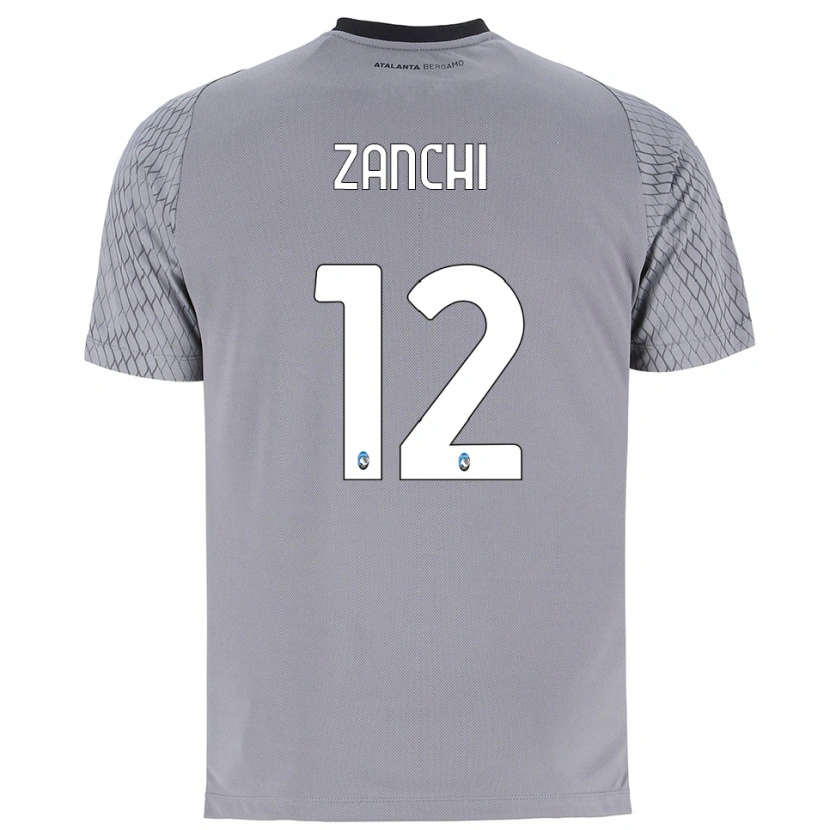 Danxen Herren Edoardo Zanchi #12 Trikot Grau Blau Rot Torwarttrikot 2025/26 Schweiz