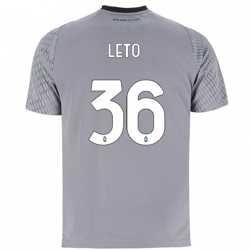 Danxen Herren Manuel Leto #36 Trikot Grau Blau Rot Torwarttrikot 2025/26 Schweiz