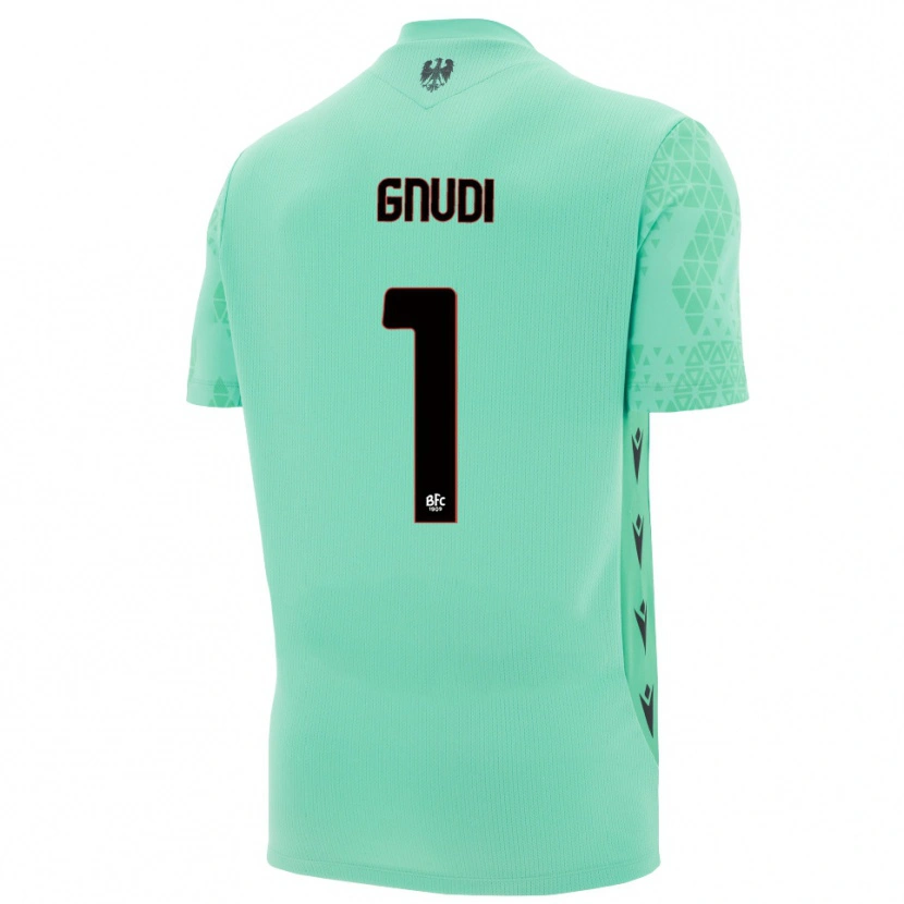 Danxen Herren Riccardo Gnudi #1 Trikot Mint Blau Schwarz Torwarttrikot 2025/26 Schweiz