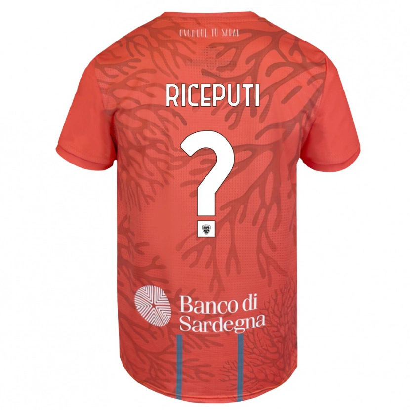 Danxen Herren Davide Riceputi #0 Trikot Orange Rot Weiß Torwarttrikot 2025/26 Schweiz