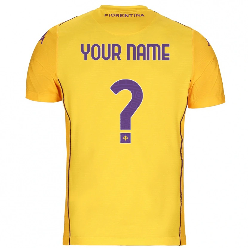 Danxen Herren ACF Fiorentina Trikot Orange Gelb Lila Torwarttrikot 2025/26 Schweiz