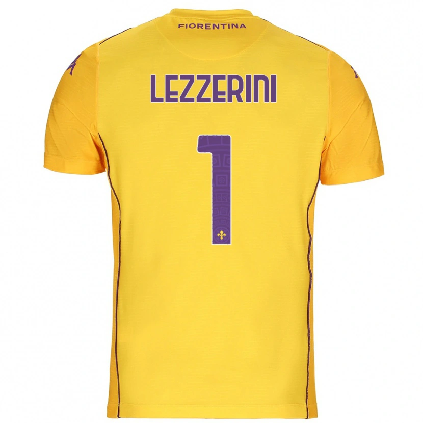 Danxen Herren Luca Lezzerini #1 Trikot Orange Gelb Lila Torwarttrikot 2025/26 Schweiz