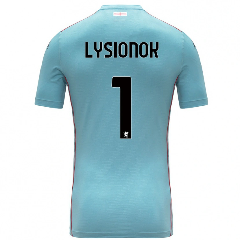 Danxen Herren Ernestas Lysionok #1 Trikot Blau Grau Torwarttrikot 2025/26 Schweiz