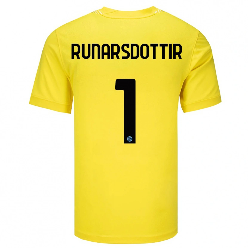 Danxen Herren Cecilía Rán Rúnarsdóttir #1 Trikot Hellgelb Schwarz Torwarttrikot 2025/26 Schweiz