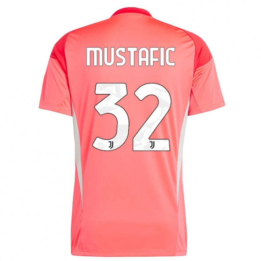 Danxen Herren Emma Mustafic #32 Trikot Rot Orange Torwarttrikot 2025/26 Schweiz